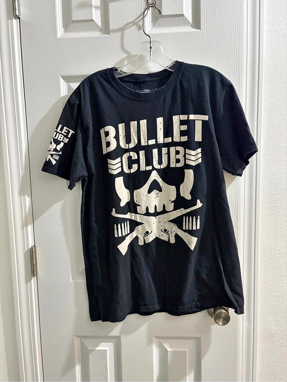 Pro Wrestling Tees Bullet Club Graphic Tee Black Size Large